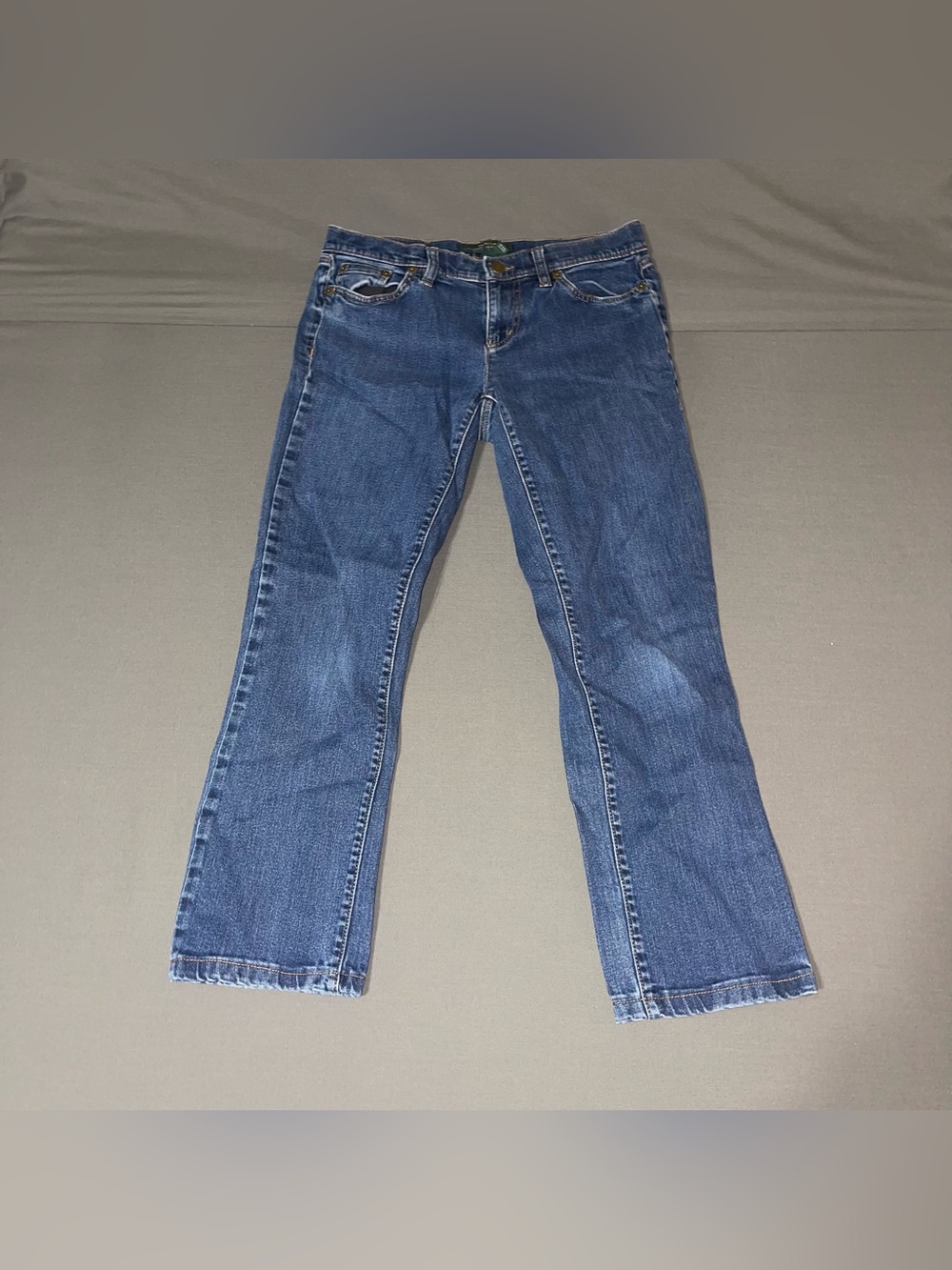 Vintage Lauren Jeans Co. Ralph Lauren Women's Size 4 Blue Jeans LRL